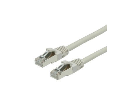 VALUE Kabel krosowy kat. 6 (klasa E) S/FTP (PiMF), LS0H, szary, 10 m