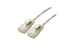 ROLINE UTP Data Center Patchkabel Cat.6A (Class EA), LSOH, extra dun, grijs, 3 m