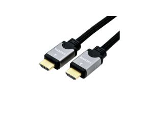 Kabel ROLINE HDMI HighSpeed z Ethernetem, M/M, czarny/srebrny, 5 m