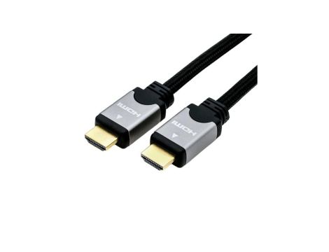 Kabel ROLINE HDMI HighSpeed z Ethernetem, M/M, czarny/srebrny, 5 m