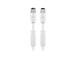 Kabel antenowy (80 dB), filtr ferrytowy, podwójne ekranowanie - Długość kabla 7.5 m