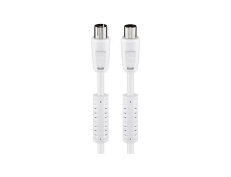 Kabel antenowy (80 dB), filtr ferrytowy, podwójne ekranowanie - Długość kabla 7.5 m