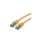 ROLINE Kabel krosowy Cat.6A S/FTP (PiMF), Component Level, LSOH, żółty, 0,3 m