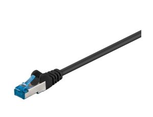 CAT 6AKabel łączący, S/FTP (PiMF), czarny - Długość kabla 5 m