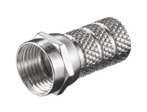 Wtyczka F wkręcana 5,2 mm - Połączenie, materiał obudowy cynk