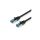 VALUE Kabel krosowy Kat.6A (klasa EA) S/FTP (PiMF), LSOH, czarny, 0,3 m