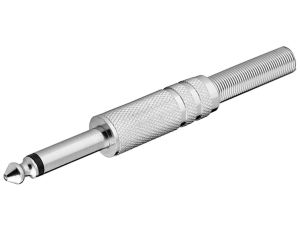 Wtyk jack - 6,35 mm - mono