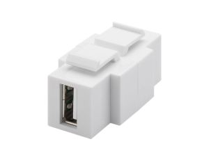 Moduł USB Keystone, z możliwością zabudowy z obu stron