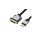 ROLINE Kabel do monitora DVI (24+1) - HDMI, M/M, czarny/srebrny, 1,5 m