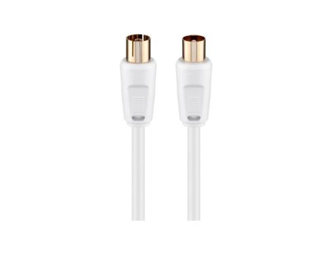 Kabel antenowy (80 dB), podwójne ekranowanie - Długość kabla 5 m
