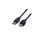 ROLINE USB 2.0 Kabel, type A-A, M/F, zwart, 1,8 m