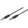 Kabel łączący audio AUX, 3,5 mm stereo 4-pinowy, cienki, CU - Długość kabla 3 m