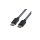 Kabel ROLINE DisplayPort, DP-DP, v1.2, M - M, TPE, czarny, 1 m