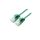 ROLINE UTP Data Centre Patchkabel Cat.6A (Class EA), LSOH, extra dun, groen, 1,5 m