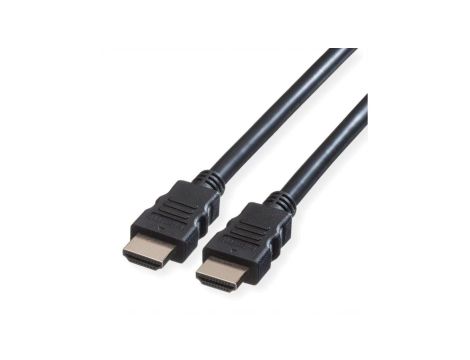 Kabel VALUE 8K HDMI Ultra HD z Ethernetem, M/M, czarny, 0,5 m