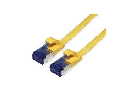 Patchkabel VALUE FTP, Cat.6A (Class EA), extra plat, geel, 2 m