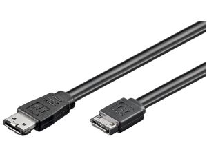 Kabel HDD eSATA 1.5 GBits / 3 GBits / 6 GBits - Długość kabla 0.5 m