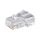 Wtyk Western RJ45 do kabla okrągłego, 8-pinowy - Połączenie typu Wtyk RJ45 (8P8C)