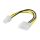 Kabel/Adapter zasilający do komputera, wtyk 5,25 na ATX12 P4, 4-pinowy - Długość kabla 0.16 m