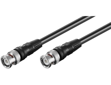 Kabel łączący wideo BNC (RG59), podwójnie ekranowany - Długość kabla 2 m