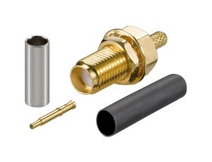 Złącze zaciskowe RP-SMA - Typ kabla RG 174/RG 316