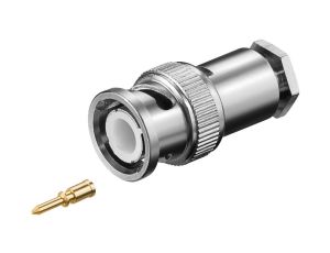 Wtyk BNC z przyłączem gwintowanym