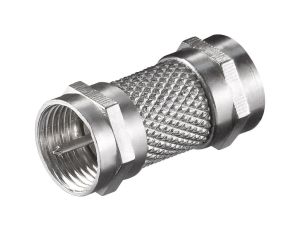 Łącznik F: Wtyk F Wtyk F - Połączenie, materiał obudowy cynk