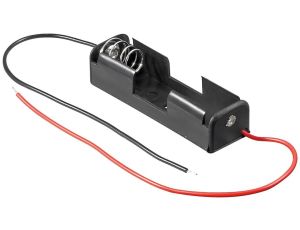 1x AA (Mignon) koszyk na baterie - Połączenie typu wolne końce kabla