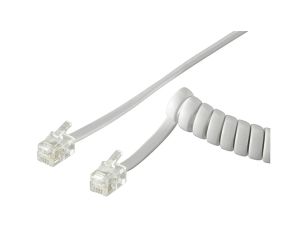 Kabel do słuchawek spiralny - Długość kabla 2 m