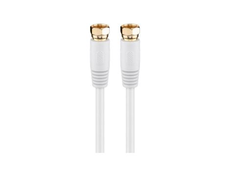 Kabel przyłączeniowy SAT (80 dB), podwójne ekranowanie - Długość kabla 1.5 m