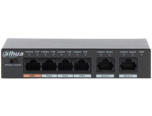 SWITCH DAHUA PFS3006-4ET-60-V2