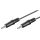 Kabel łączący audio AUX, 3,5 mm mono - Długość kabla 1.5 m
