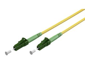 Kabel światłowodowy (FTTH), Singlemode (OS2) Yellow, Żółty (Simplex), 2 m - Długość kabla 2 m