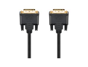 Kabel DVI-I Full HD Dual Link, pozłacany - Długość kabla 3 m