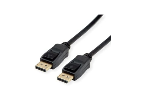 VALUE Kabel DisplayPort, DP v1.3/v1.4, M/M, czarny, 3 m
