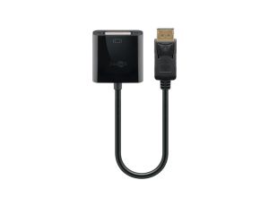 Kabel przejściowy DisplayPort/DVI-D 1.2, niklowany - Długość kabla 0.15 m
