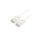 ROLINE UTP Data Center Patchkabel Cat.6A (Class EA), LSOH, extra dun, wit, 1,5 m