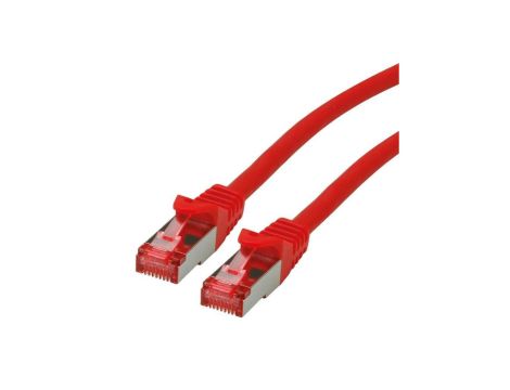 ROLINE patchkabel Cat.6 S/FTP (PiMF), componentniveau, LSOH, rood, 5 m
