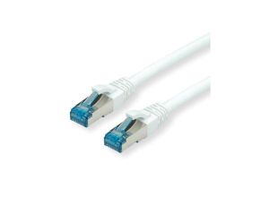 VALUE Patchkabel Kat.6A (Class EA) S/FTP (PiMF), LSOH, wit, 20 m