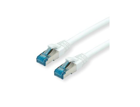 VALUE Patchkabel Kat.6A (Class EA) S/FTP (PiMF), LSOH, wit, 20 m
