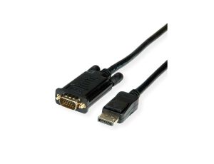 VALUE Kabel DisplayPort - VGA, M / M, zwart, 1 m