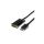 VALUE Kabel DisplayPort - VGA, M / M, zwart, 1 m