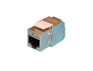 ROLINE Kat.6A (klasa EA) Keystone, ekranowany, beznarzędziowy, kolor srebrny