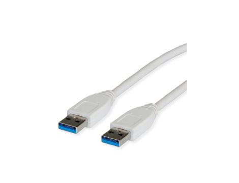 Kabel VALUE USB 3.2 Gen 1, typ A-A, biały, 1,8 m
