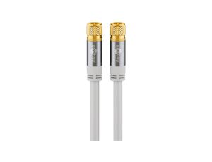 Kabel antenowy SAT (typ 135 dB), poczwórne ekranowanie - Długość kabla 2 m
