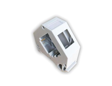 Adapter szyny montażowej ROLINE do cienkich modułów ROLINE Keystone, pusty