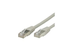 VALUE Kabel krosowy kat. 6 (klasa E) S/FTP (PiMF), szary, 5 m