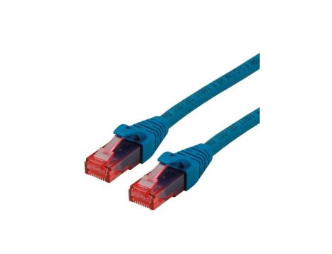ROLINE Kabel krosowy Cat.6 UTP, Component Level, LSOH, niebieski, 3 m