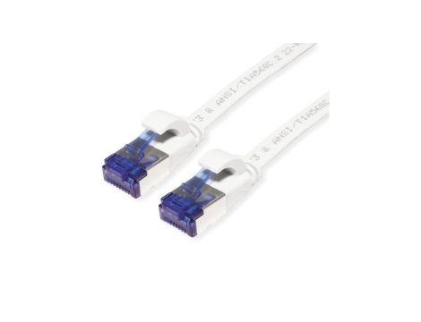 Patchkabel VALUE FTP, Cat.6A (Class EA), extra plat, wit, 3 m
