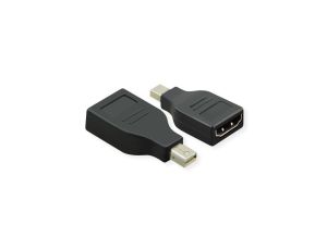 VALUE Adapter Mini DisplayPort - HDMI, Mini DP męski - HDMI żeński